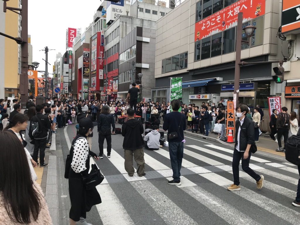 大宮駅前大道芸